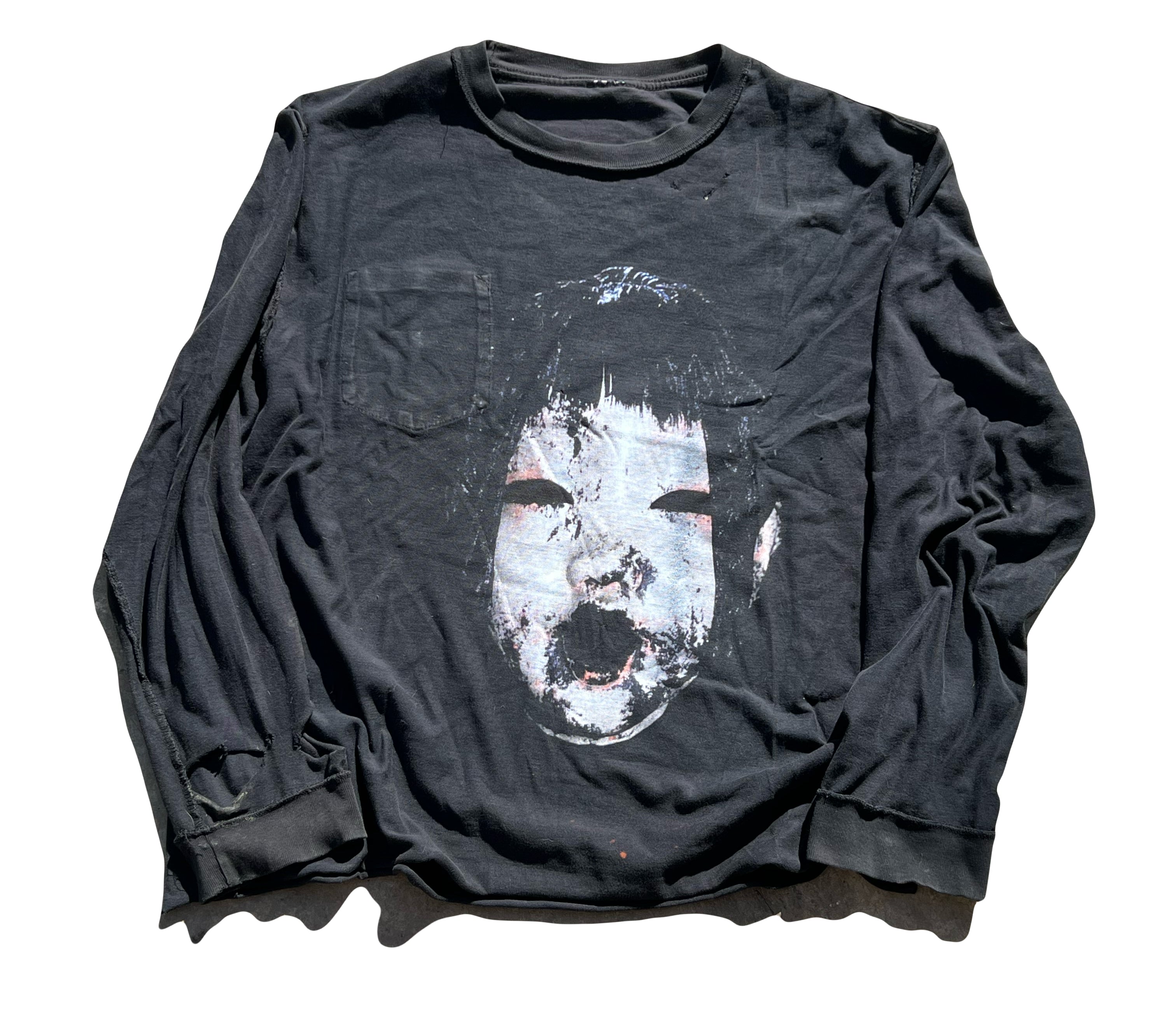 Ghost Girl Long Sleeve T shirt Reversible 10f1