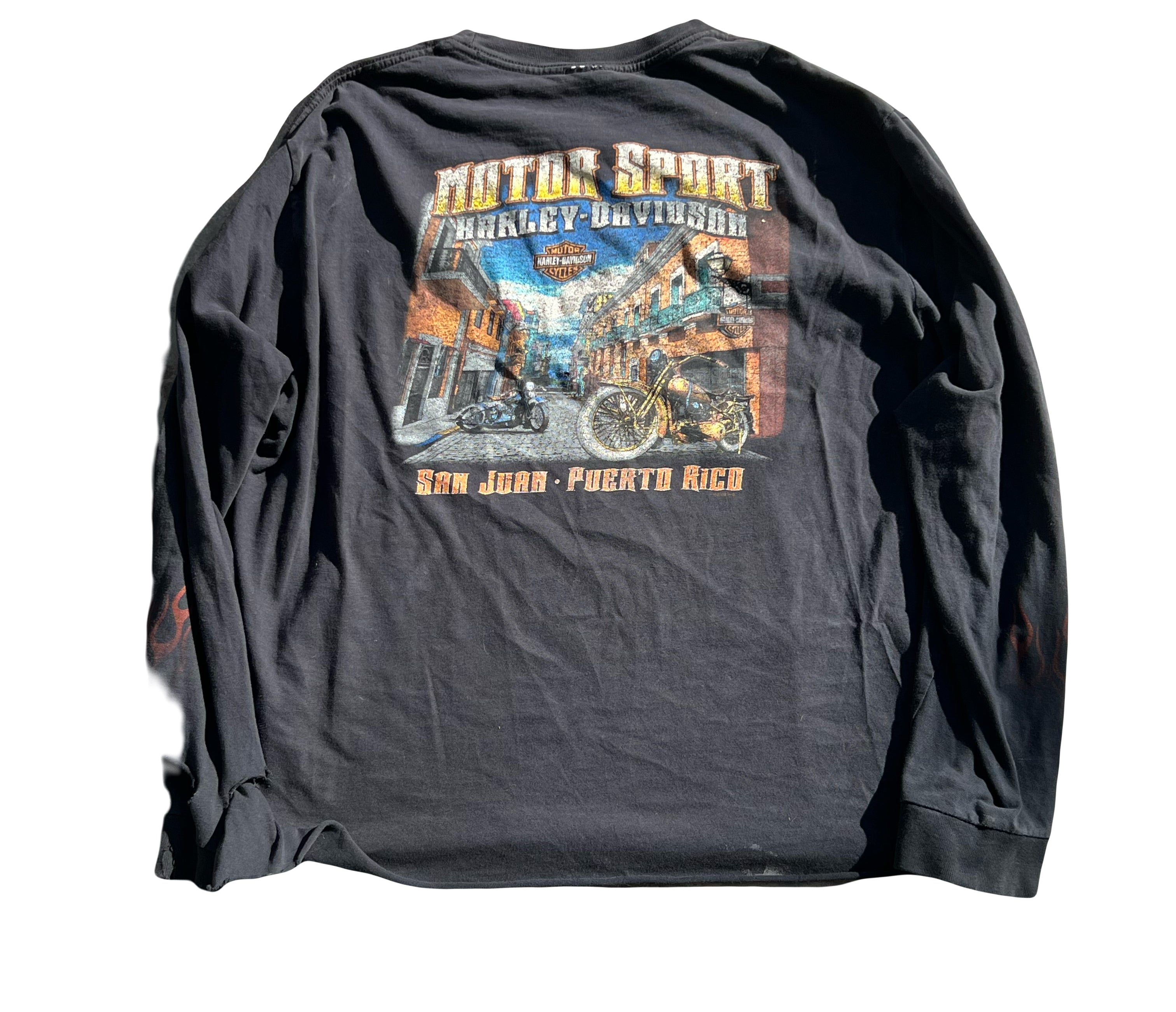 Ghost Girl Long Sleeve T shirt Reversible 10f1